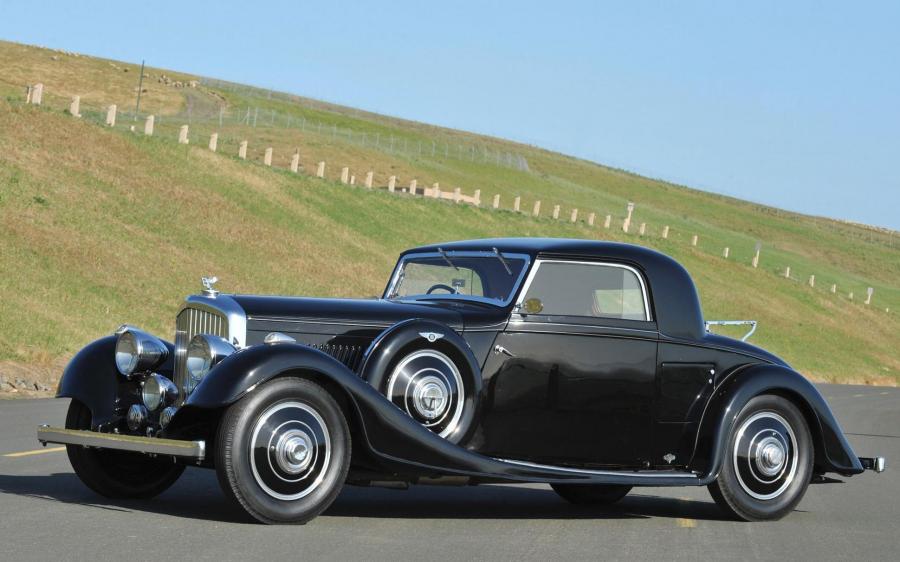 Bentley 3&frac12;-Litre Fixed Head Coupe by Kellner '1935